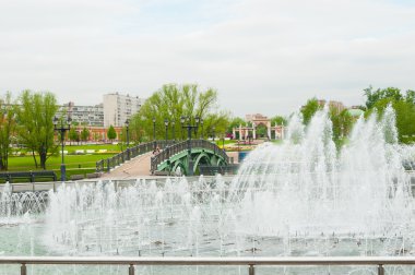 Moskova, tsaritsyno çeşme 