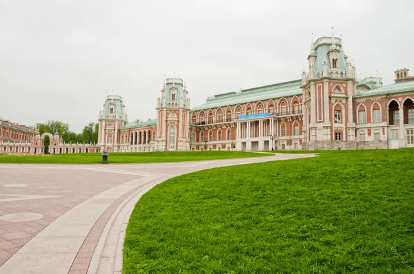 Pałac w tsaritsyno w Moskwie — Zdjęcie stockowe