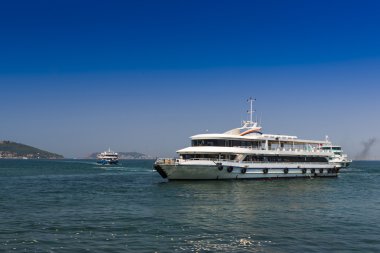 gemi Prens adaların kıyıları yakınında. Türkiye