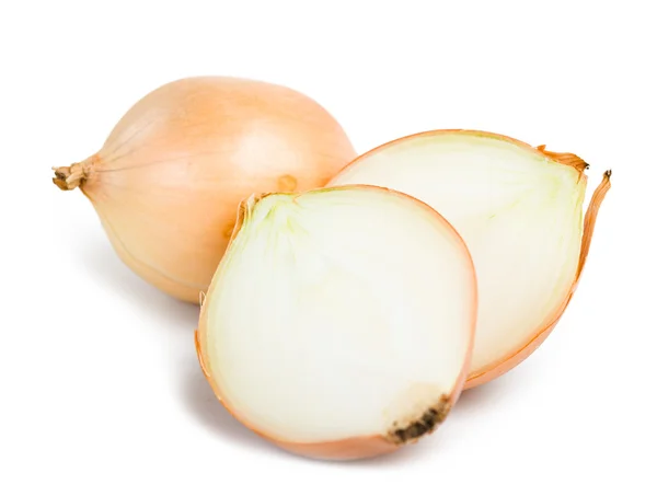 Fresh onion bulbs — Stock Photo, Image