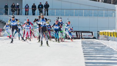 önce ateş hattı biathloncunun