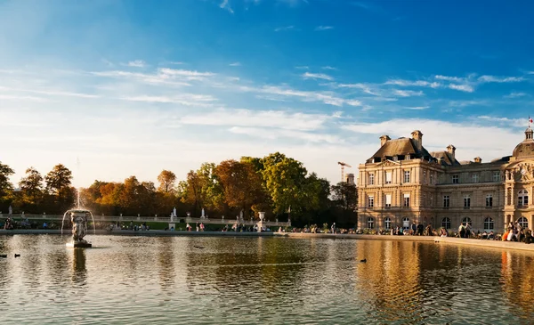 Jardin du Luxemburg - Luxemburg offentliga trädgårdar — Stockfoto