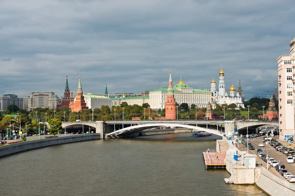 Видом на Московський кремль — стокове фото