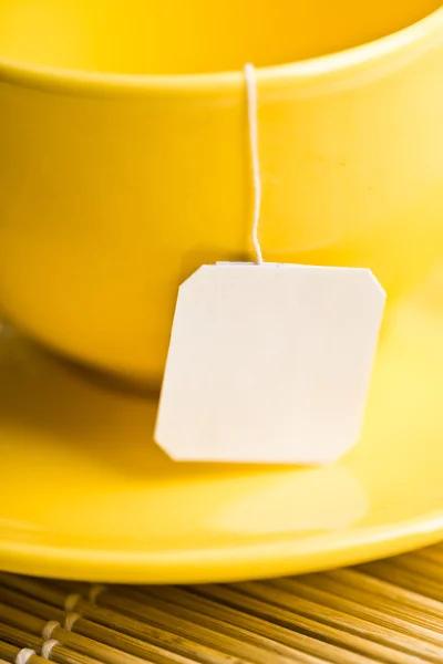 Çay torba ile çay — Stok fotoğraf