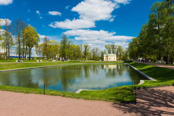 Catherine park van Tsarskoje selo — Stockfoto