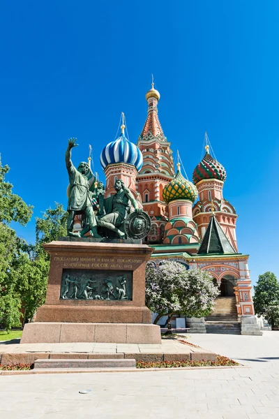 Minin och pozharsky monument — Stockfoto