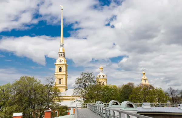 Peter och Pauls fästning — Stockfoto