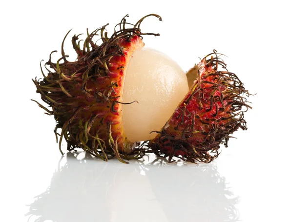 Fructe tropicale, rambutan — Fotografie, imagine de stoc