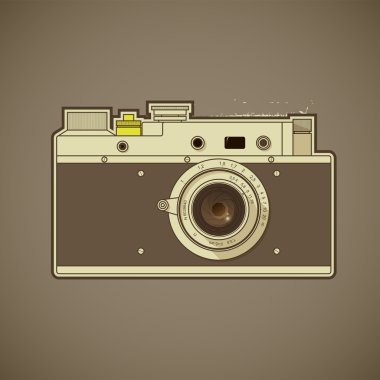 Vintage fotoğraf makinesi