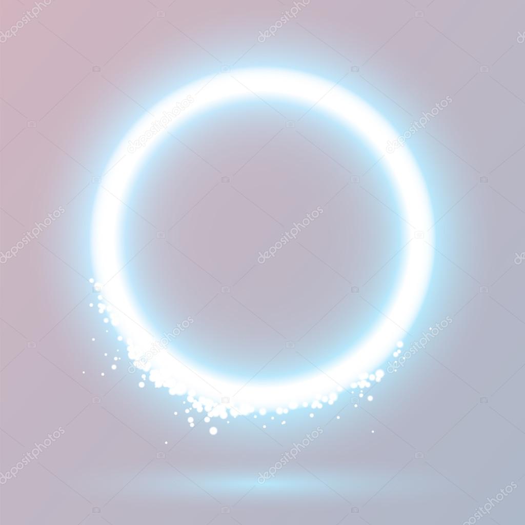 Glowing circle