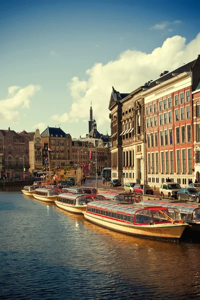 Amsterdamer Grachten — Stockfoto
