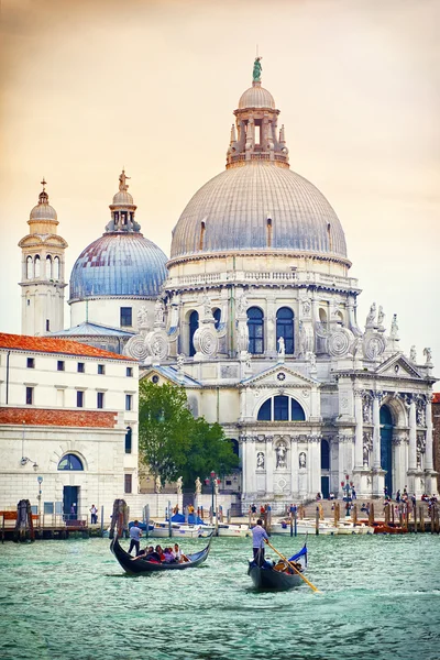 Βασιλική di santa maria della salute, Βενετία, Ιταλία — Φωτογραφία Αρχείου