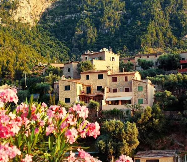 Dağ köyü deia Mallorca — Stok fotoğraf