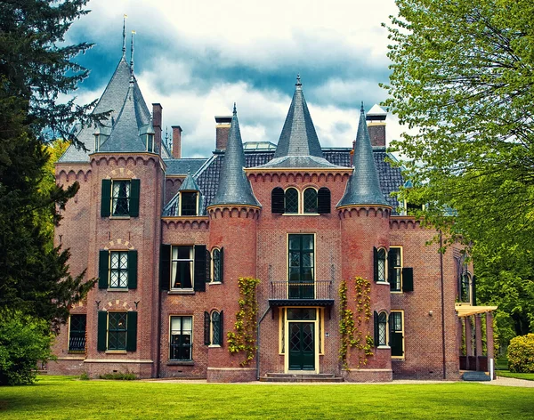 Keukenhof kasteel, Nederland — Stockfoto