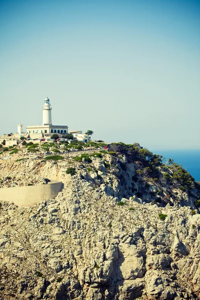 Fyren formentor i mallorca, Spanien — Stockfoto