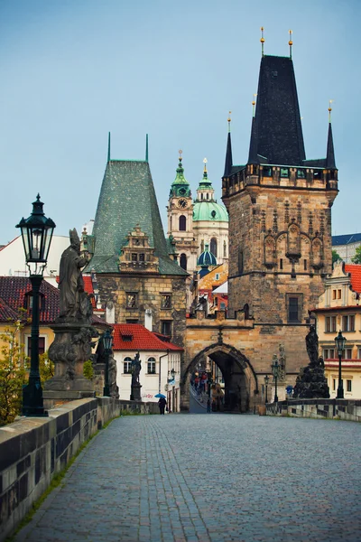 Charles bridge in Prague — Stock Photo, Image