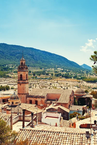 Casco antiguo de España Biar — Foto de Stock