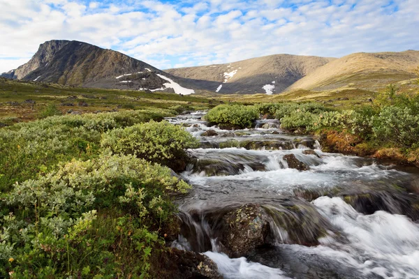 De mount fersman, khibiny, Rusland — Stockfoto