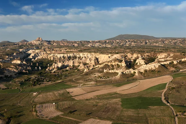 Turkiet, cappadocia, utsikten från ballongen — Stockfoto