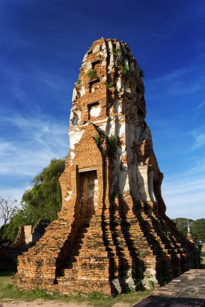 Храм Ват Махата, Аюттхая, Таиланд — стоковое фото