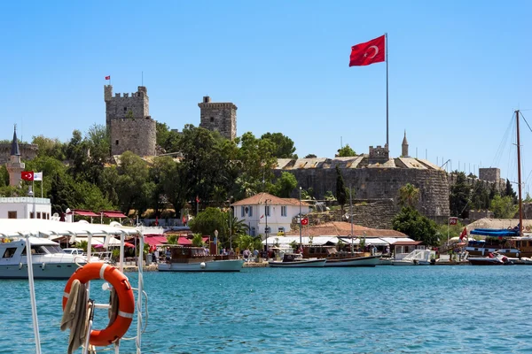 Slottet saint Peter i bodrum, Turkiet — Stockfoto