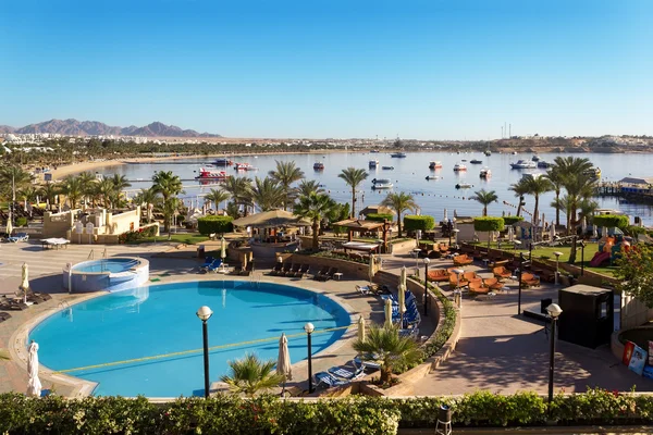 Naama Bay i Sharm El Sheikh, Egypten — Stockfoto