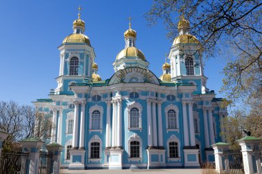 St. nicholas deniz katedral, st.petersburg, Rusya Federasyonu