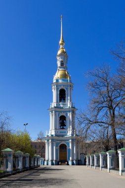 Donanma cathedrall Aziz Nikolaos, st.petersburg, russ çan kulesi