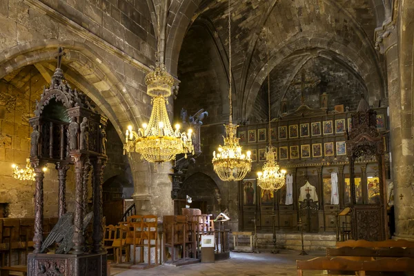 Abadia de Bellapais, perto de Kyrenia, Norte de Chipre — Fotografia de Stock