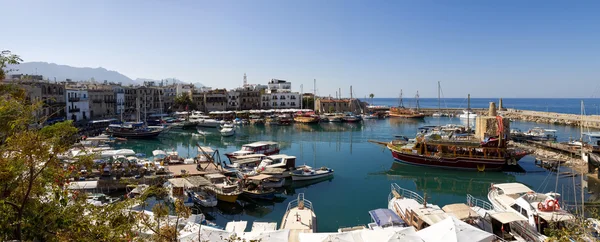 Kikötő-kyrenia (girne), Észak-Ciprus — Stock Fotó