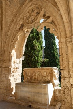 Bellapais Manastırı yakınındaki Girne, KKTC