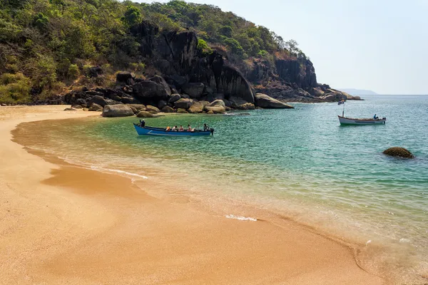 Strand in Zuid-goa, india — Stockfoto