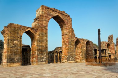 demir direk qutb karmaşık, delhi, India 