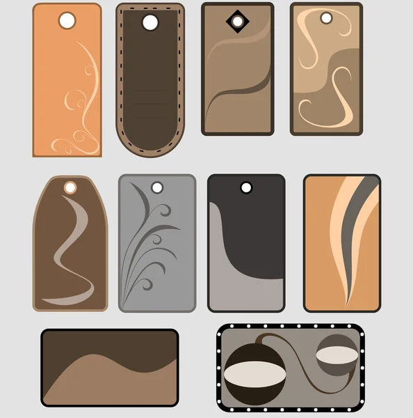 vektör Etiketler ve afiş