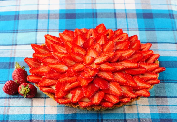 Çilekli tart — Stok fotoğraf