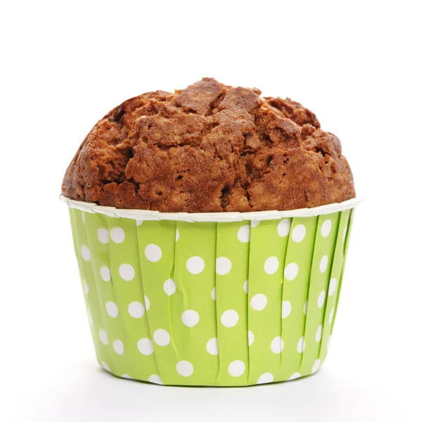 Muffin isolato su bianco — Foto Stock