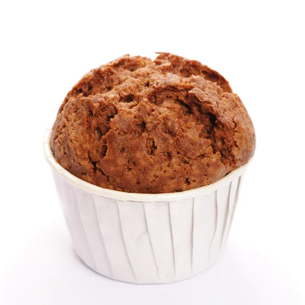 Muffin isoliert auf weiß — Stockfoto