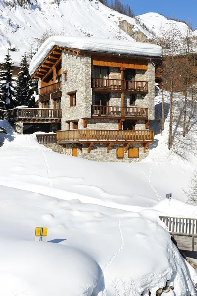 Estación de esquí de montaña —  Fotos de Stock