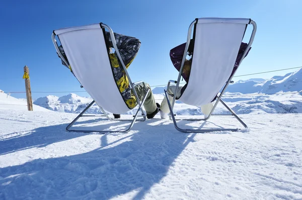 Apres ski at mountains — Stock Photo, Image