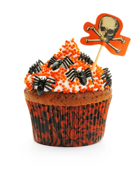 Halloween-Cupcake — Stockfoto