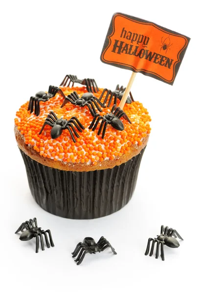 Halloween cupcake Stockbild