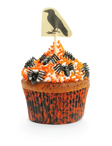 Halloween-Cupcake — Stockfoto