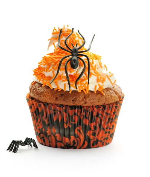 Petit gâteau d'Halloween Photos De Stock Libres De Droits