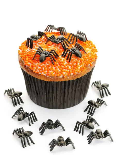 Halloween cupcake Stock Photo