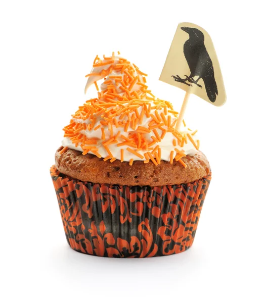 ハロウィーンのカップケーキ — ストック写真