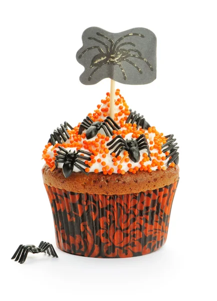 Halloween-Cupcake — Stockfoto