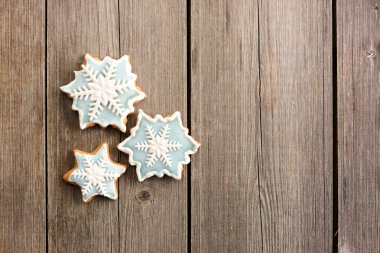 Noel ev yapımı kurabiye kurabiye