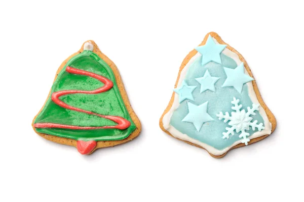 Christmas gingerbread cookies — Stock Photo, Image