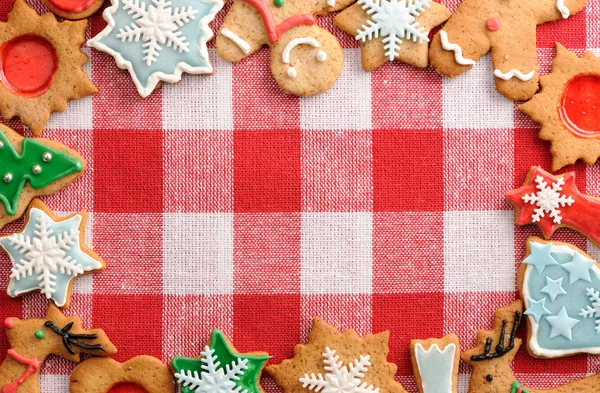 Biscuits au pain d'épice de Noël — Photo