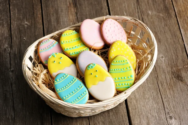 Easter homemade gingerbread cookie — Stock Photo, Image